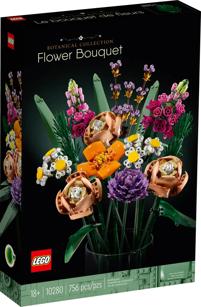 Bouquet de fleurs (10280) Ensemble de construction